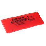 5" RED LINE EXTRACTOR - 1/4" THICK - DOUBLE BEVELED SQUEEGEE BLADE