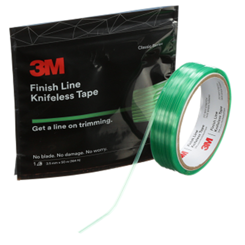 3M Finish Line Knifeless Tape KTS-FL2, Trial Size, Green, 3.5 mm x 10 m :  : Car & Motorbike