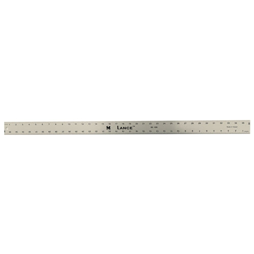 Hyper Tough 36-inch x 1-inch Aluminum Ruler 