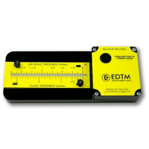 EDTM MG1500 "MIG" GLASS & AIR THICKNESS GAUGE
