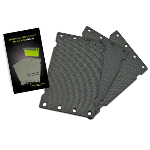 SMOOTH-IT GREY MAT REPLACEMENT (3 PK.)