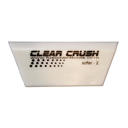 5" CROPPED CLEAR CRUSH SQUEEGEE