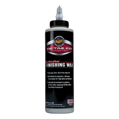 MEGUIAR'S MICROFIBER FINISHING WAX - D30116 (16 oz.)