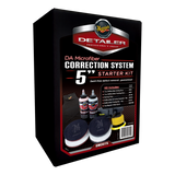 MEGUIAR'S DA MICROFIBER CORRECTION SYSTEM 5" STARTER KIT – DMCKIT5