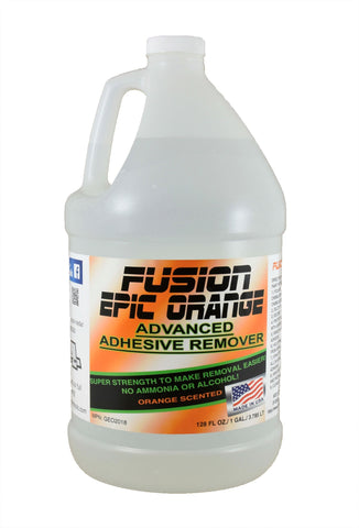 FUSION EPIC ORANGE ADHESIVE REMOVER (Gallon)